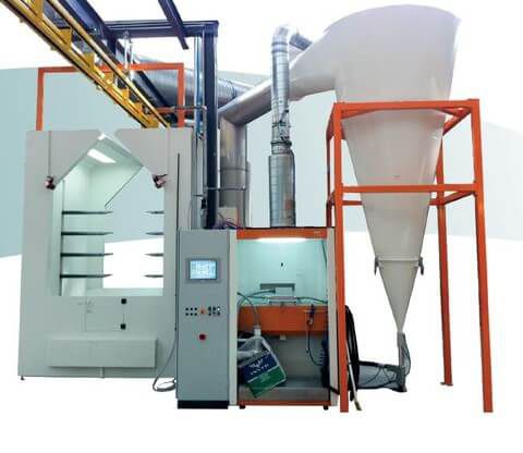 Cabina di verniciatura a polvere inerziale - MS FCC - BINKS U.K. LIMITED