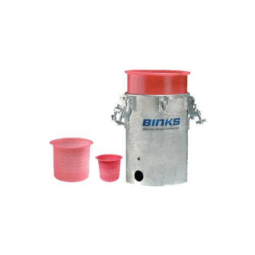 Serbatoio di alimentazione - DeVilbiss A183-100 - BINKS U.K. LIMITED - in acciaio inossidabile / a pressione