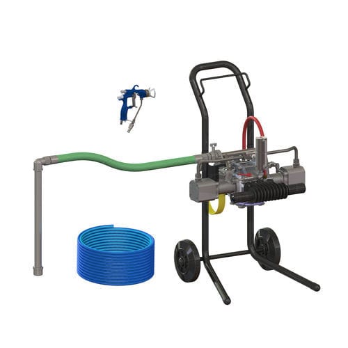 Unità di spruzzatura mobile - BINKS U.K. LIMITED - di pittura / airless