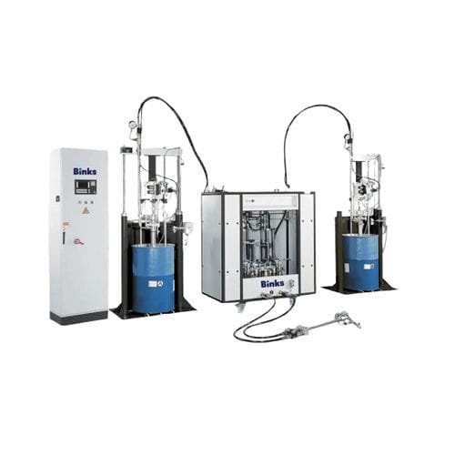 Miscelatore-dosatore di silicone - LSR - BINKS U.K. LIMITED - programmabile