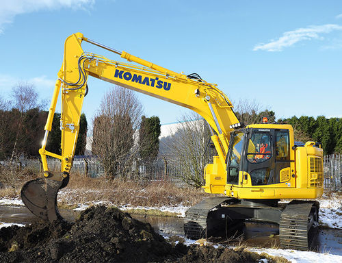 Escavatore intermedio - PC228USLC-11 - Komatsu Europe - cingolato / Tier 4 intermedia / per cantiere di costruzione
