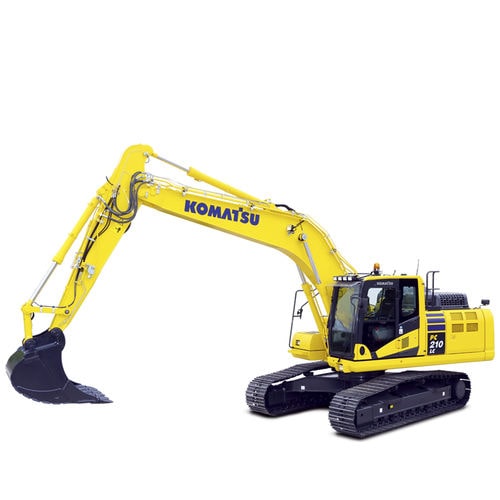 Escavatore intermedio - PC210 series - Komatsu Europe - cingolato / Tier 4 intermedia / per cantiere di costruzione