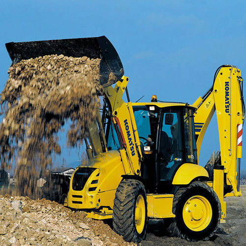 Terna rigida - WB97S-5 - Komatsu Europe - mini / diesel / maneggevole