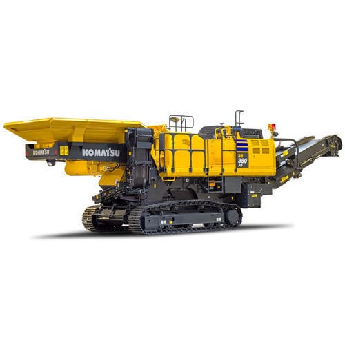 Frantoio a ganascia - BR380JG-3 - Komatsu Europe - mobile / con motore diesel