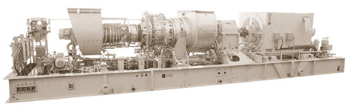 Gruppo elettrogeno a gas - Mars 90 - Solar Turbines - a turbina / trifase / stazionario