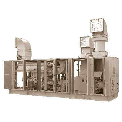 Gruppo elettrogeno a gas - Mercury 50 - Solar Turbines - a turbina / trifase / stazionario