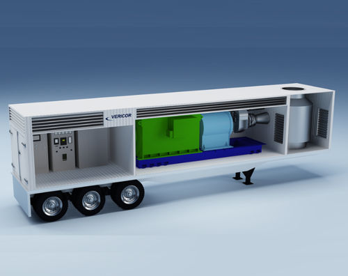 Gruppo elettrogeno rimorchiabile - Vericor Power Systems - diesel / a gas naturale / a turbina