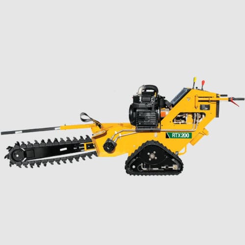 Trencher a catena - RTX200 - Vermeer Manufacturing - cingolato / uomo a terra