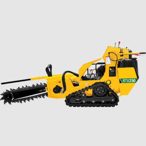 Trencher a catena - RTX250 - Vermeer Manufacturing - cingolato / uomo a terra
