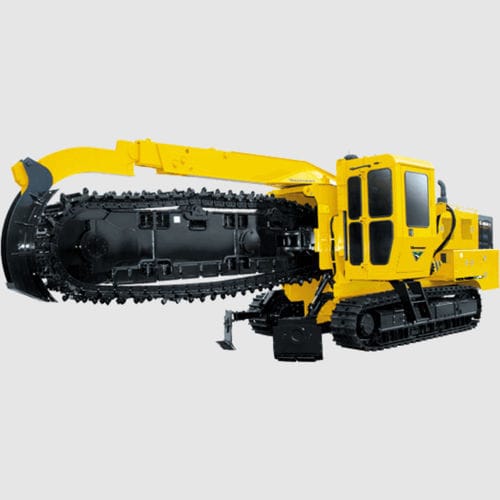 Trencher a catena - T755III  - Vermeer Manufacturing - cingolato / uomo a bordo