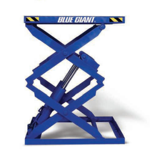 Tavola elevatrice a doppia forbice - Blue Giant - elettrica / stazionaria