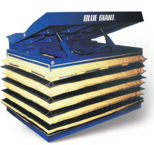 Tavola elevatrice a soffietto - Blue Giant - elettrica / stazionaria / basculante