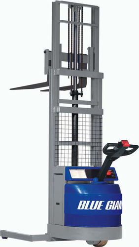 Accatastatore elettrico - BGS series - Blue Giant - a timone con guida da terra / con longheroni a cornice