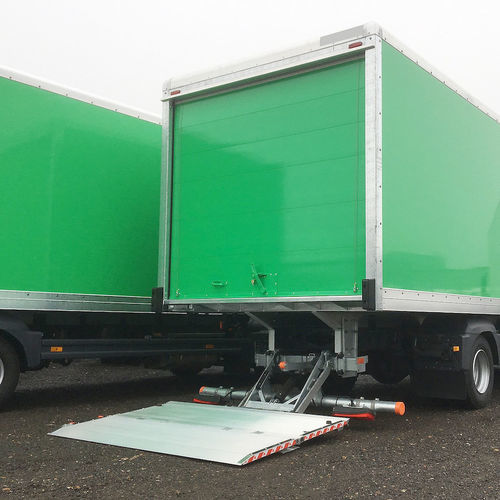 Sponda caricatrice ripieghevole - DH-RP.10 - Dhollandia - per camion / elettrica