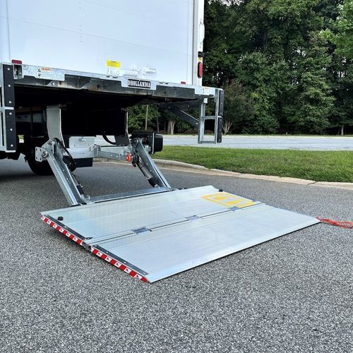 Sponda caricatrice ripieghevole - DH-RP.15 - Dhollandia - per camion / elettrica