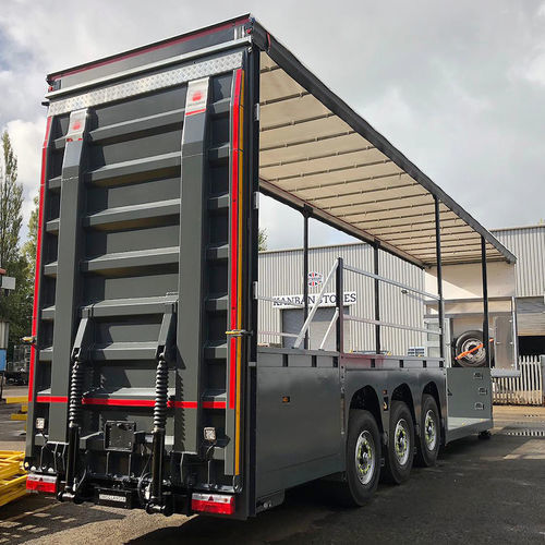 Rampa per carichi pesanti - DH-AR1 series - Dhollandia - su autotelaio / idraulica / in acciaio
