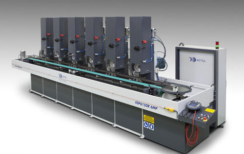 Rettificatrice piana - ESP series - MEPSA - per lamiera metallica / controllata da PLC / automatica