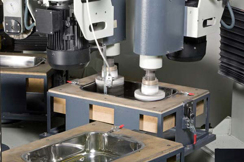 Macchina lucidatrice per acciaio inossidabile - MRI CNC series - MEPSA - industriale / a tavola rotante / CNC