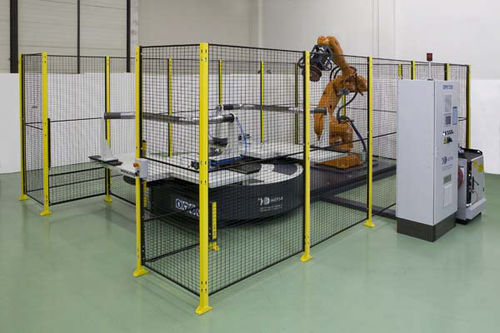 Cella robotizzata lucidatrice - CRPE1200 - MEPSA - per macchina utensile