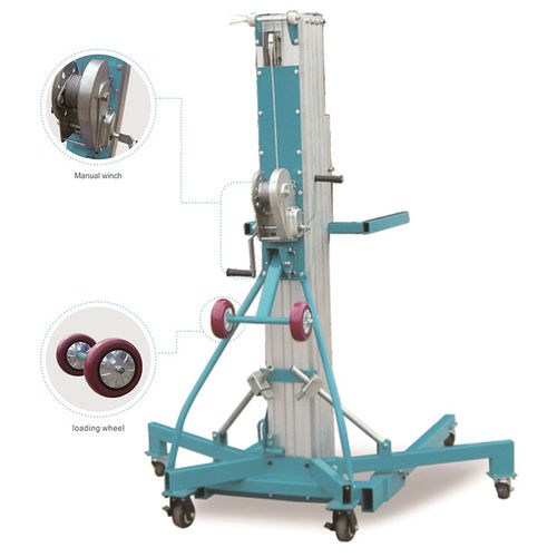 Piattaforma a sfilo verticale su ruota - SLA series - Boonai (Suzhou) Lift Equipment Company - per uso in interni ed esterni