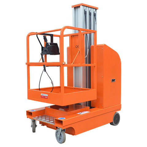 Piattaforma a sfilo verticale semovente - AWPM series - Boonai (Suzhou) Lift Equipment Company - con alimentazione a batteria / per supermercato