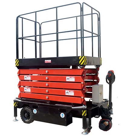 Piattaforma elevatrice a forbice semovente - ECONOMIC - Boonai (Suzhou) Lift Equipment Company - fissa / elettrica / idraulica
