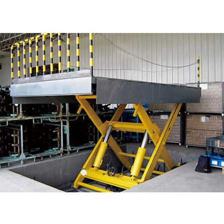 Tavola elevatrice a forbice - SJG series - Boonai (Suzhou) Lift Equipment Company - manuale / stazionaria / di carico