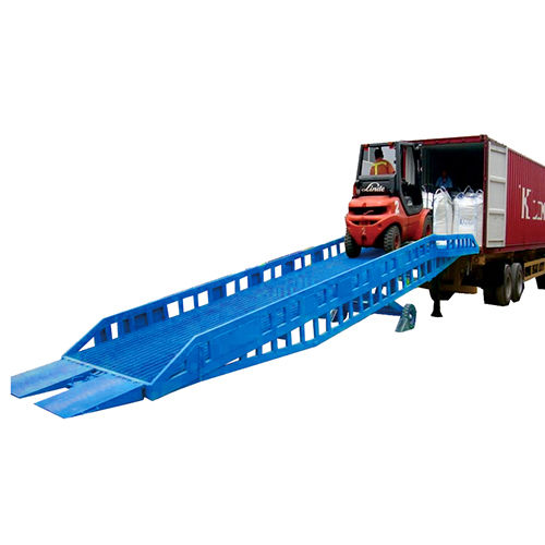 Pedana di carico manuale - DCQY series - Boonai (Suzhou) Lift Equipment Company - idraulica / con labbro girevole