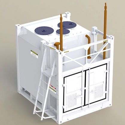 Serbatoio contenitore - FT-Serial - BoRun Energy Equipment (Zhangjiagang) Company - di vasca / per acqua / di raccolta di fanghi per il
