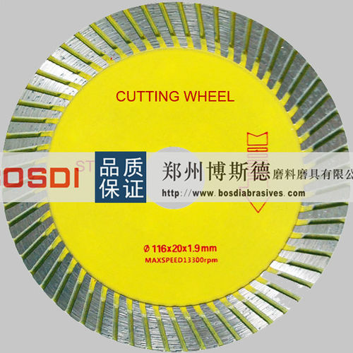 Ruota di taglio per vetro - BSD-G-003 - ZHENGZHOU BOSDI ABRASIVES CO., LTD. - in diamante