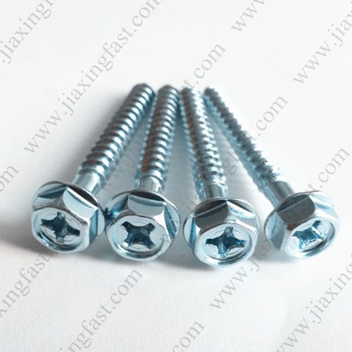 Vite per legno - Jiaxing Fast Industry Co., Limited - a testa esagonale flangiata / Pozidriv / in acciaio