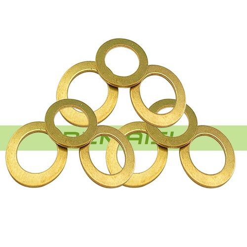 Rondella in rame - XING TAI S&P MECHANICAL SEAL FACTORY - piatta / in bronzo