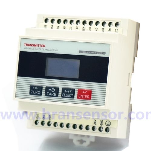 Trasmettitore di peso con uscita analogica - BIN-108 - Hefei Brans Measuring And Controlling Technology Co., Ltd. - con uscita digitale / IP65 / su guida DIN