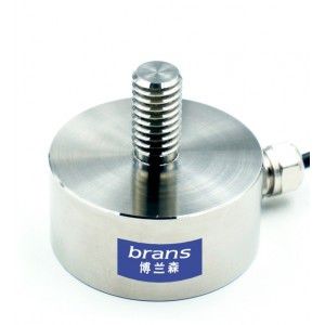 Cella di carico a trazione - Hefei Brans Measuring And Controlling Technology Co., Ltd. - a bottone / per struttura in acciaio / in miniatura