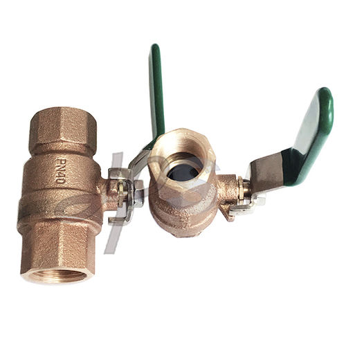 Valvola a sfera - H15 series - Ningbo Yinzhou Plumbing Hardware Co., Ltd. - manuale / per acqua / dritta