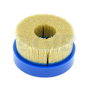 Spazzola a disco - DA075025DM120 - Huzhou Golden Industrial Brush Co., Ltd. - di finitura / di sbavatura / abrasiva