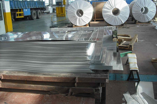 Foglio di lega di alluminio - Tianjin Yitejia Steel Sales Co., Ltd. - in lastra / in bobina / per l'industria automobilistica
