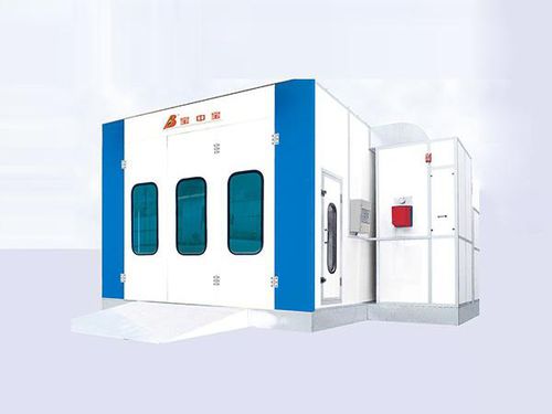 Cabina di verniciatura chiusa - BZB-8300 - Guangdong Jingzhongjing Industrial Painting Equipments Co., Ltd. - per veicolo / a filtro / ventilata