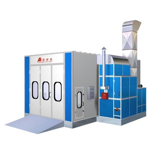 Cabina di verniciatura chiusa - BZB-FB-1200  - Guangdong Jingzhongjing Industrial Painting Equipments Co., Ltd. - per veicolo / a filtro / ventilata