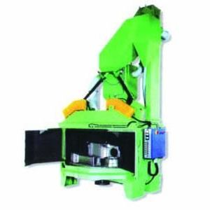 Granigliatrice a tavola girevole - Q35 series - Guangdong Jingzhongjing Industrial Painting Equipments Co., Ltd. - compatta