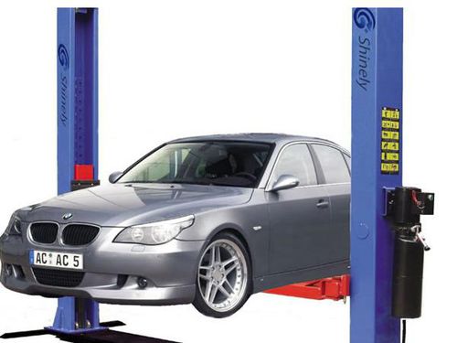 Ponte sollevatore a 2 colonne - G2 series - Guangdong Jingzhongjing Industrial Painting Equipments Co., Ltd. - idraulico / per automobile / 220 V