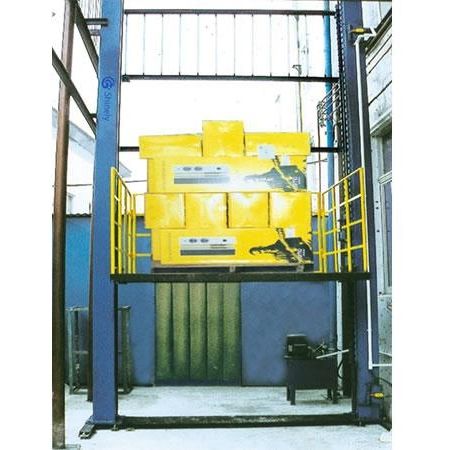 Ponte sollevatore a 4 colonne - Guangdong Jingzhongjing Industrial Painting Equipments Co., Ltd. - idraulico / per automobile / a piattaforma