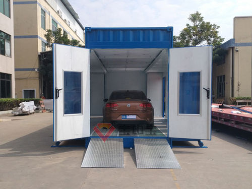 Cabina di verniciatura chiusa - BZB-BF - Guangdong Jingzhongjing Industrial Painting Equipments Co., Ltd. - per veicolo / mobile