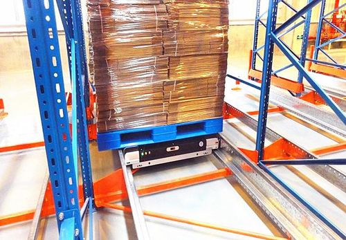 Scaffalatura ad accumulo - Shanghai Calin Logistic Equipment Co., Ltd. - per pallet / automatizzata