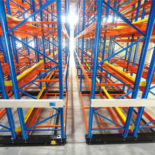 Scaffalatura mobile - Shanghai Calin Logistic Equipment Co., Ltd. - per pallet / automatizzata / elettrica