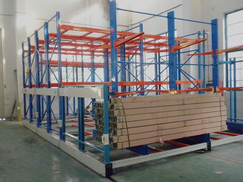 Scaffalatura cantilever - Shanghai Calin Logistic Equipment Co., Ltd. - mobile / modulare / per carichi lunghi