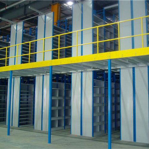 Soppalco industriale con scaffalature - MAZ-2 - Shanghai Calin Logistic Equipment Co., Ltd. - multilivello / per magazzino
