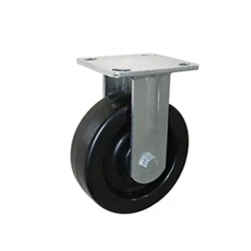 Ruota fissa -  600PF-100050R-06 - Taizhou Wanda Casters & Hardware Mfg. Co., Ltd. - con piastra girevole / doppia / in resina fenolica