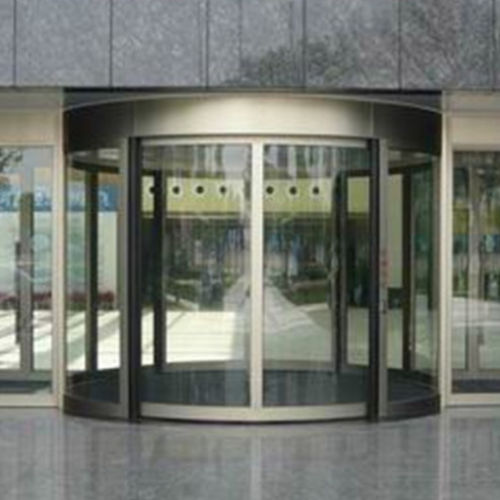 Porta scorrevole circolare - Shen Zhen Hui Trade Industry Co., Ltd. - da esterno / automatica / motorizzata