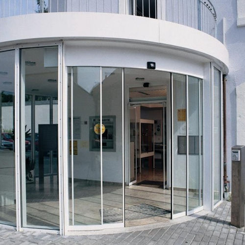 Porta scorrevole circolare - Shen Zhen Hui Trade Industry Co., Ltd. - da esterno / automatica